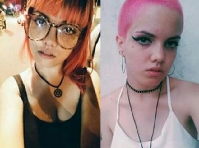 Фото девушек, которые стали феминистками - "до и после"