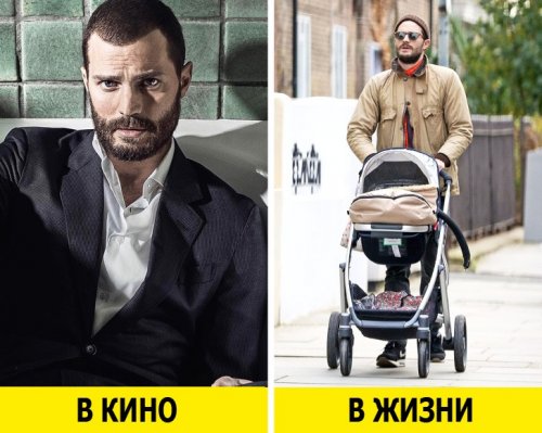 Актеры в фильмах и реальной жизни Актеры в фильмах и реальной жизни