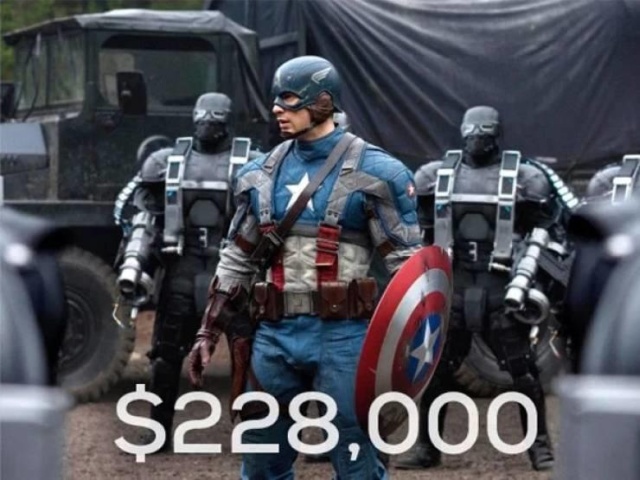 Сколько стоят костюмы известных супергероев