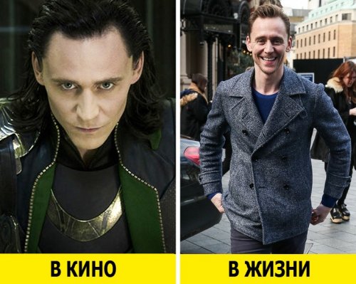 Актеры в фильмах и реальной жизни Актеры в фильмах и реальной жизни