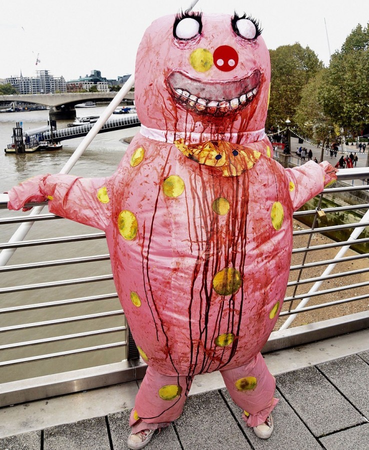 В Лондоне прошел 12-й парад в честь Всемирного дня зомби