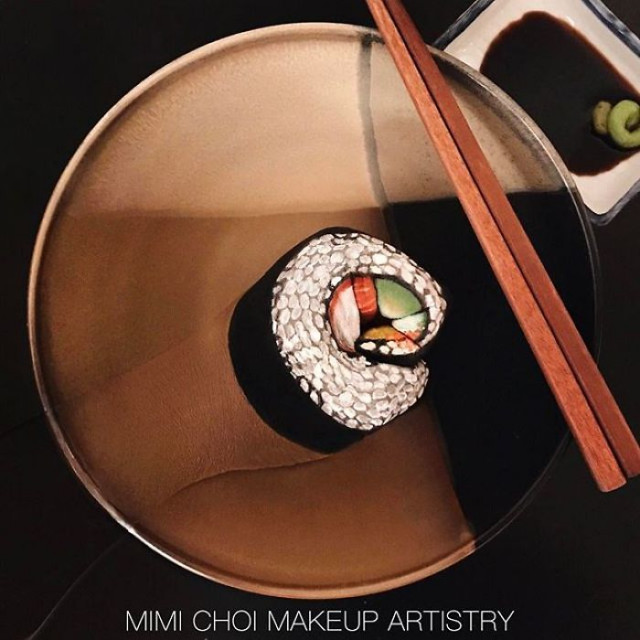 Невероятный боди-арт мастера иллюзий Мими Чой