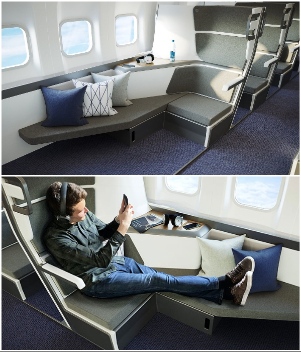 Концепт эконом-класса в самолетах, где можно выспаться