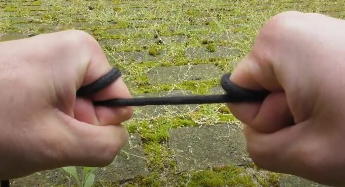 Как разрезать веревку без ножа