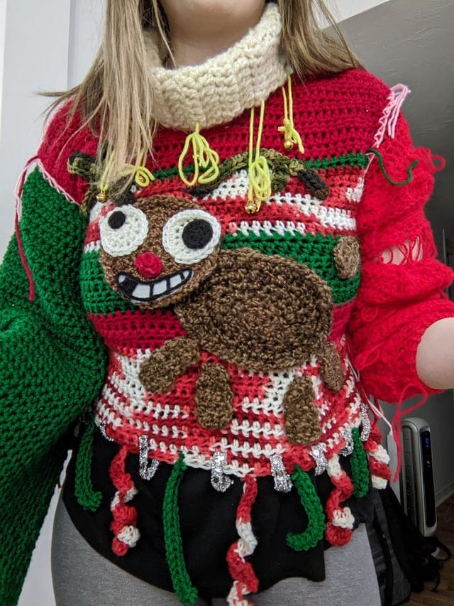 Забавные свитера с необычным дизайном