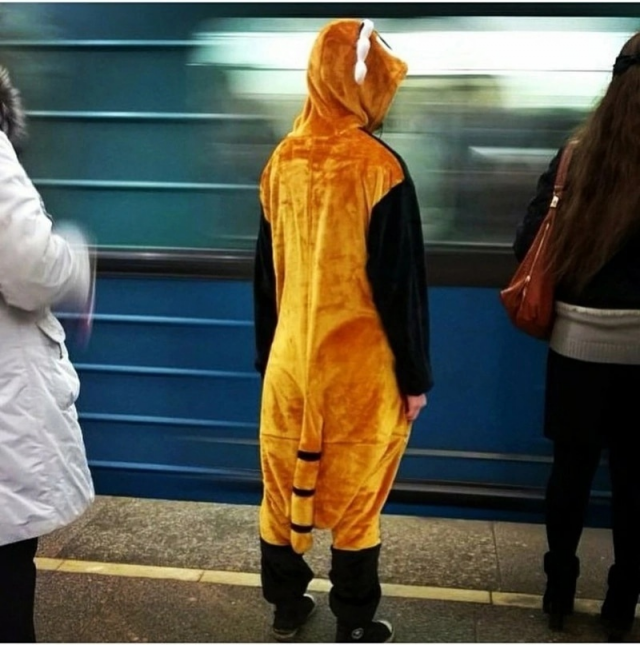 Чудаки и модники из метро