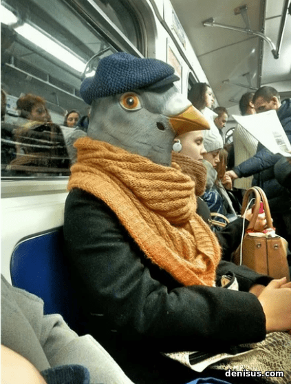 Чудаки и модники из метро