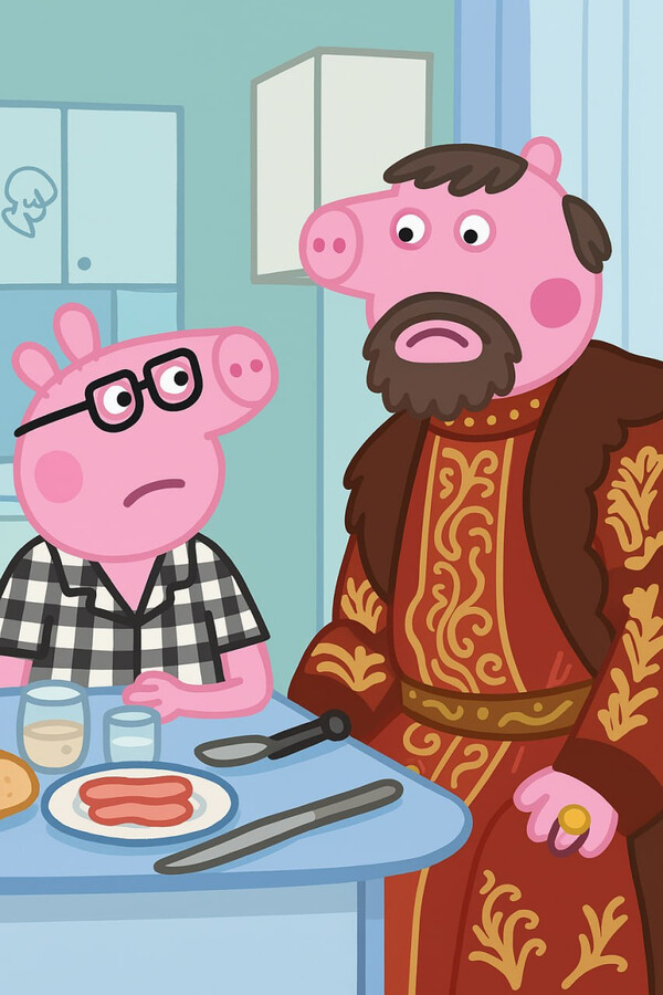 Иван Васильевич меняет профессию в стиле популярных мультиков