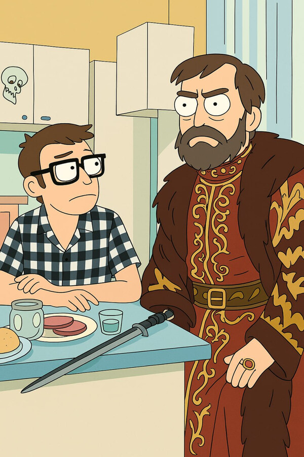 Иван Васильевич меняет профессию в стиле популярных мультиков