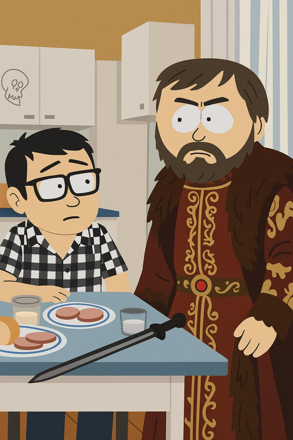 Иван Васильевич меняет профессию в стиле популярных мультиков