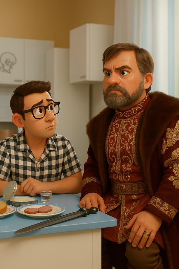 Иван Васильевич меняет профессию в стиле популярных мультиков